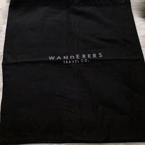 Wanderers Travel Co. Black Tote Bag